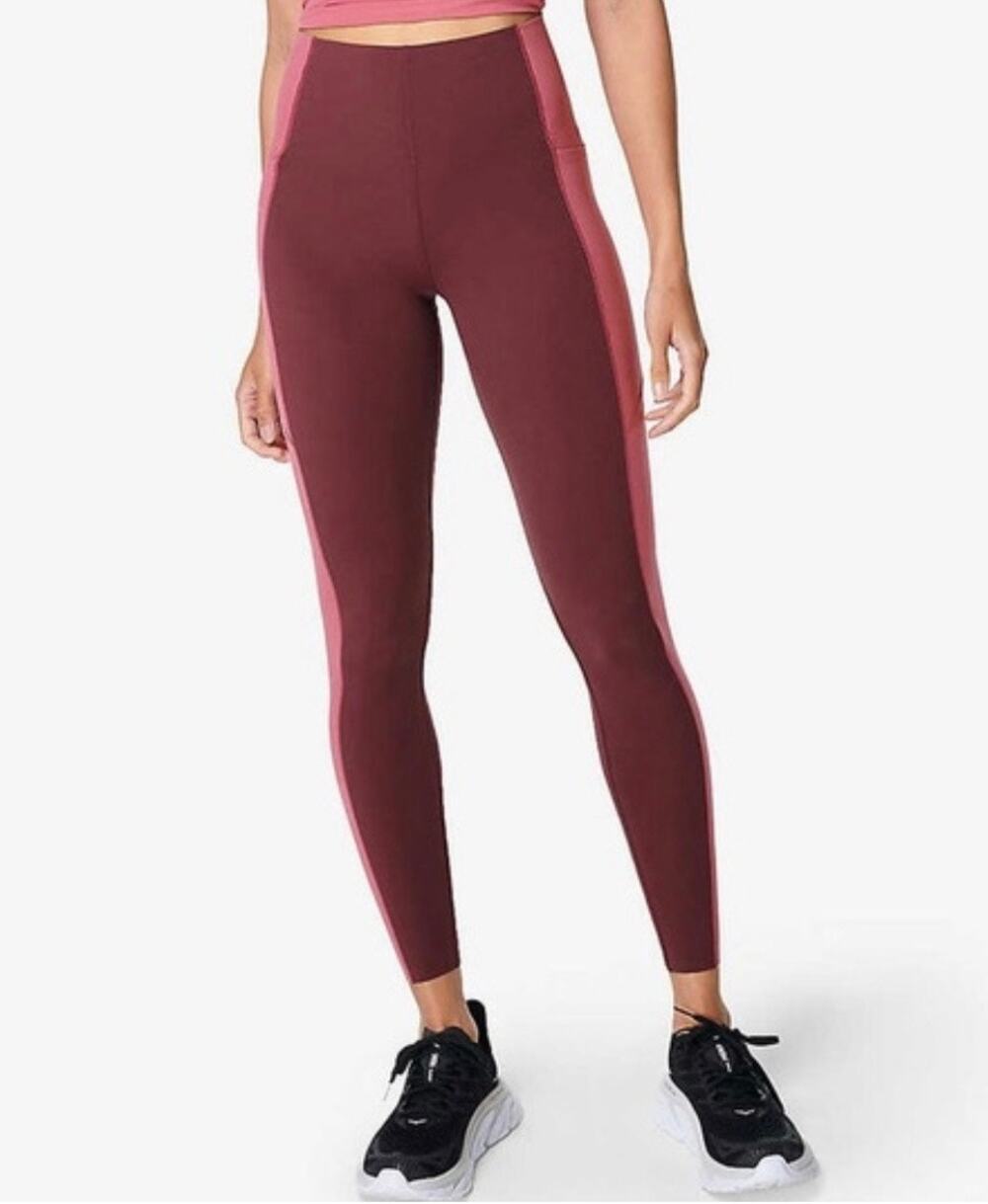 Sweaty Betty power sculpt 7/8 leggings high waist compression activewear gym 6